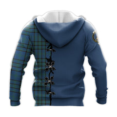 Matheson Hunting Ancient Tartan Hoodie - Lion Rampant And Celtic Thistle Style