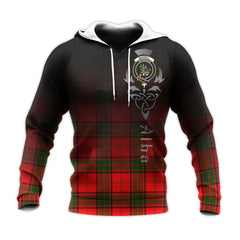 Maxwell Modern Tartan Hoodie - Alba Celtic Style