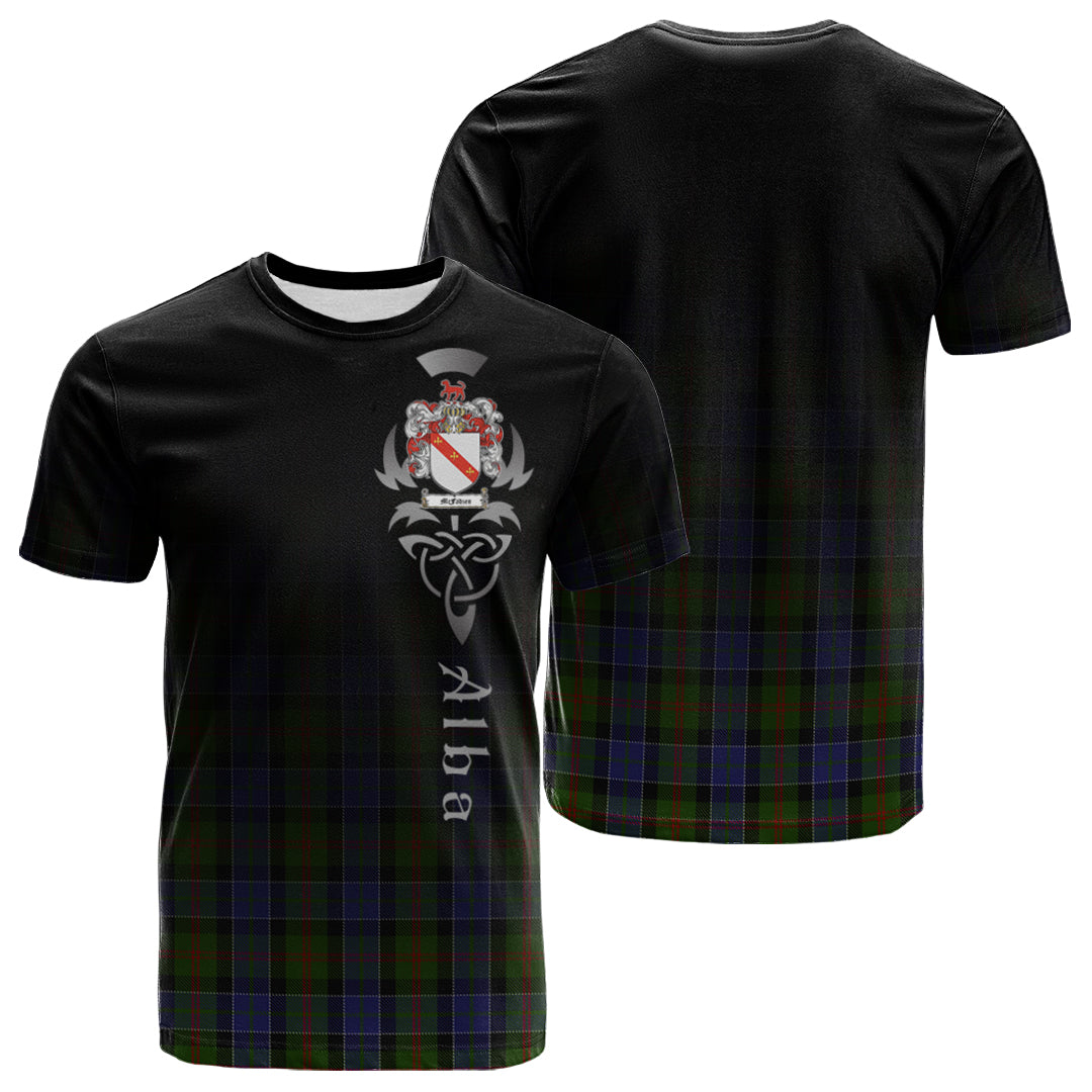 McFadzen 03 Tartan Crest T-shirt - Alba Celtic Style