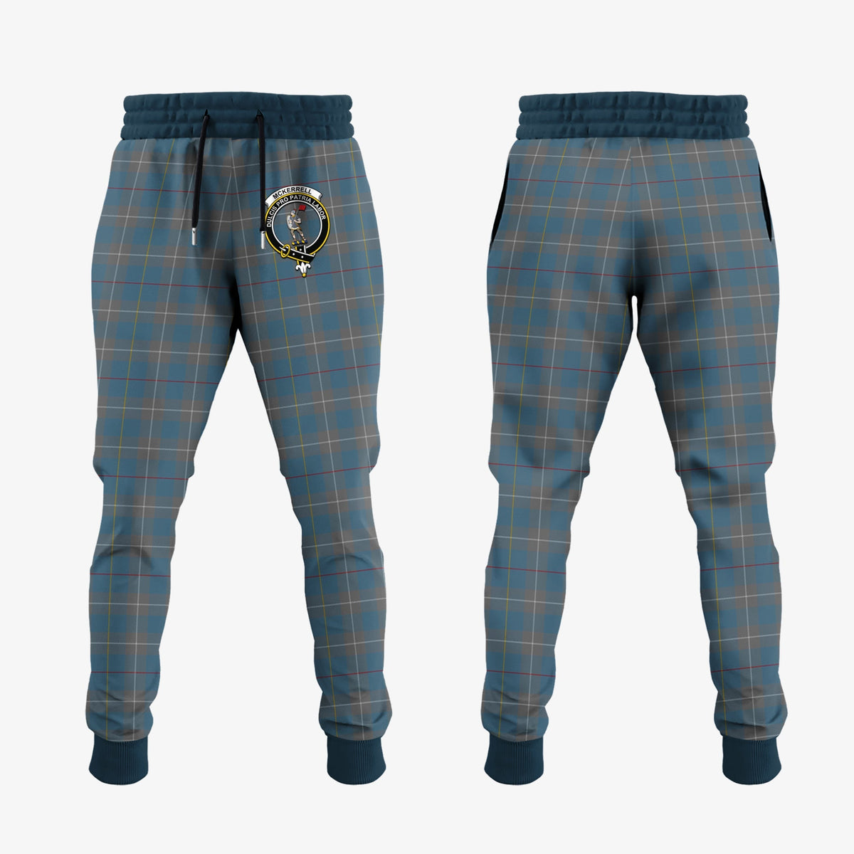 McKerrell Of Hillhouse Dress Tartan Crest Jogger Sweatpants