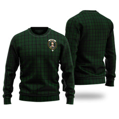 Menzies Green Tartan Sweater