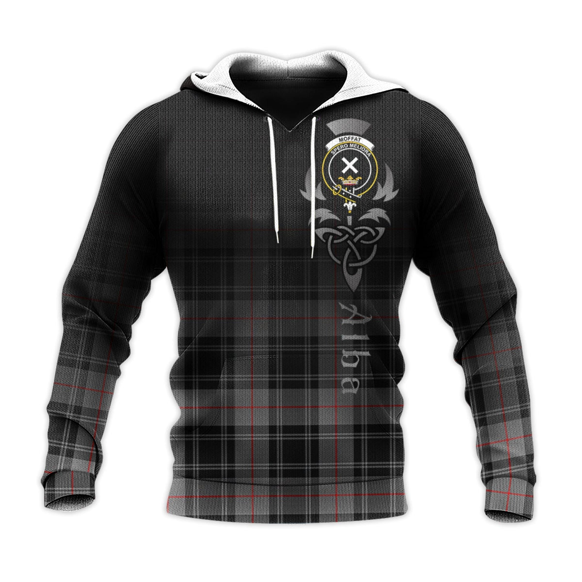 Moffat Modern Tartan Hoodie - Alba Celtic Style