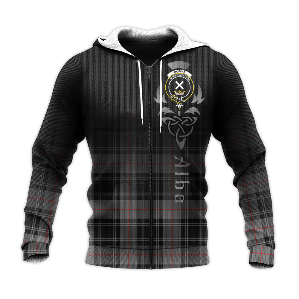 Moffat Modern Tartan Hoodie - Alba Celtic Style