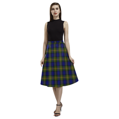 More (Muir) Tartan Aoede Crepe Skirt