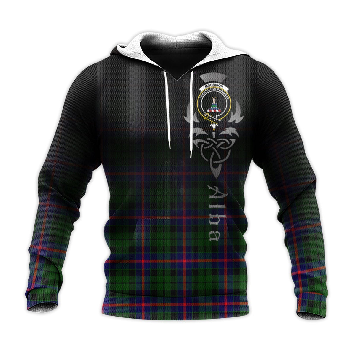 Morrison Modern Tartan Hoodie - Alba Celtic Style