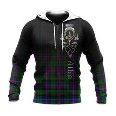 Morrison Modern Tartan Hoodie - Alba Celtic Style