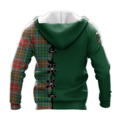 Muirhead Tartan Hoodie - Lion Rampant And Celtic Thistle Style