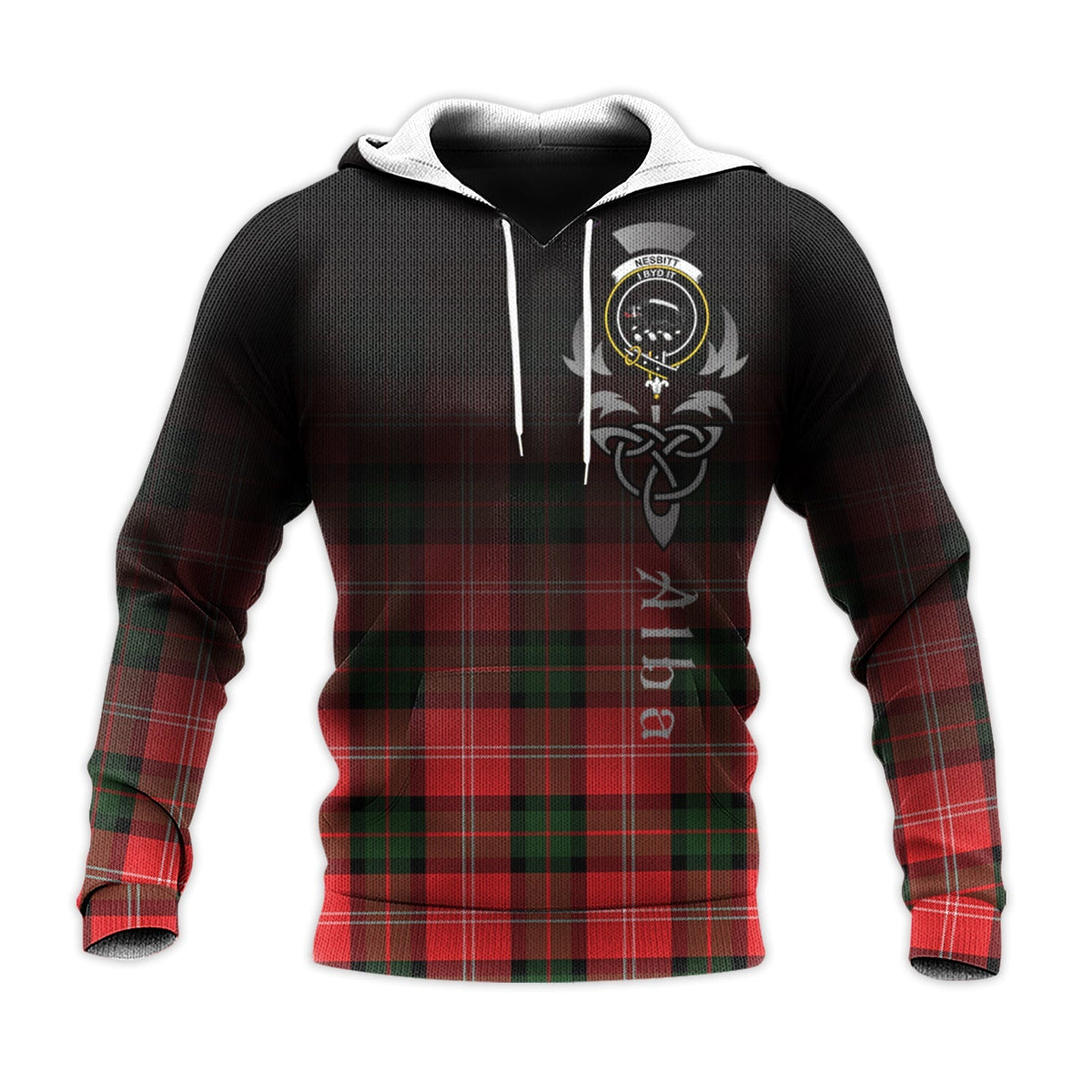 Nesbitt Modern Tartan Hoodie - Alba Celtic Style