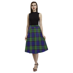 Newman Tartan Aoede Crepe Skirt