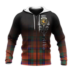 Nicolson Ancient Tartan Hoodie - Alba Celtic Style