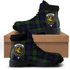 Nicolson Green Hunting Tartan All Season Boots