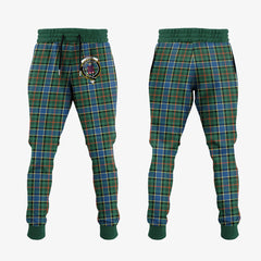 Ogilvie (Ogilvy) Hunting Ancient Tartan Crest Jogger Sweatpants