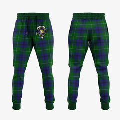 Oliphant Tartan Crest Jogger Sweatpants