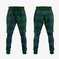 Oliphant Tartan Crest Jogger Sweatpants