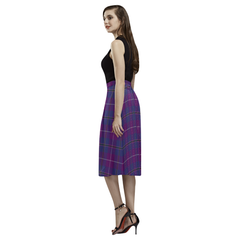 Pride of Glencoe Tartan Aoede Crepe Skirt