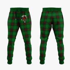 Primrose Tartan Crest Jogger Sweatpants