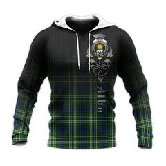 Purves Tartan Hoodie - Alba Celtic Style