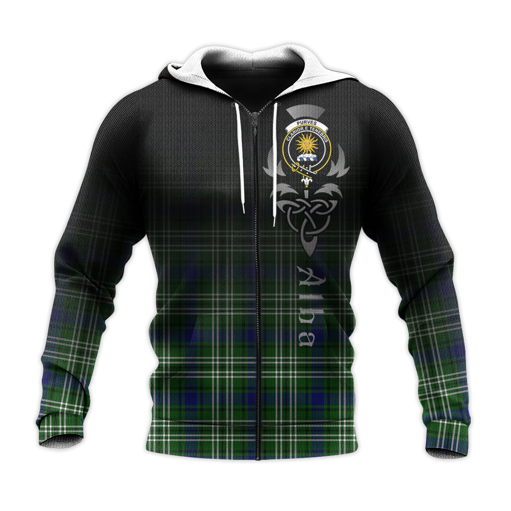 Purves Tartan Hoodie - Alba Celtic Style