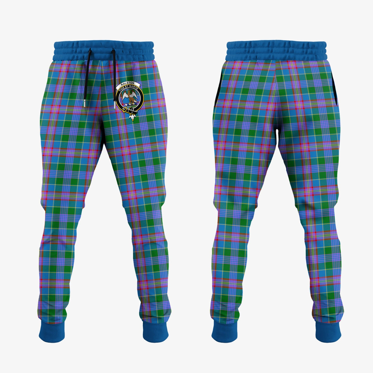 Ralston Tartan Crest Jogger Sweatpants