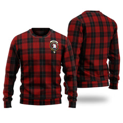 Ramsay Red Tartan Sweater