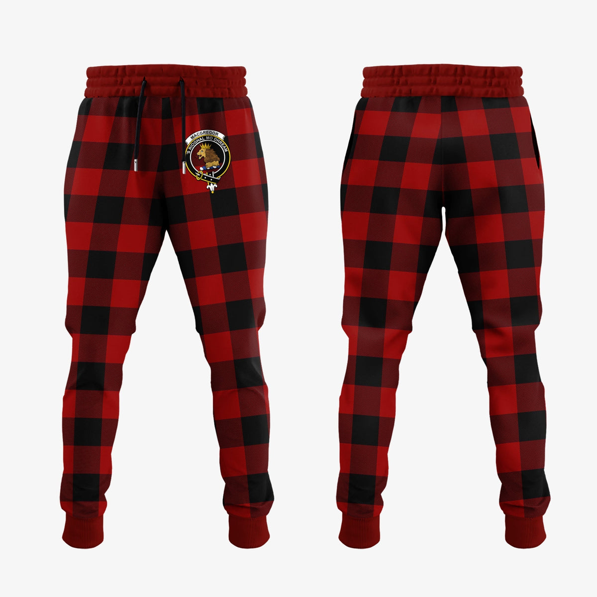 Rob Roy Macgregor Tartan Crest Jogger Sweatpants