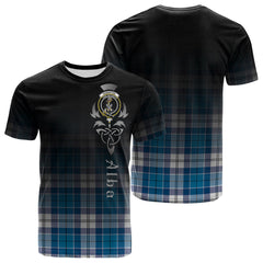 Roberton Tartan Crest T-shirt - Alba Celtic Style