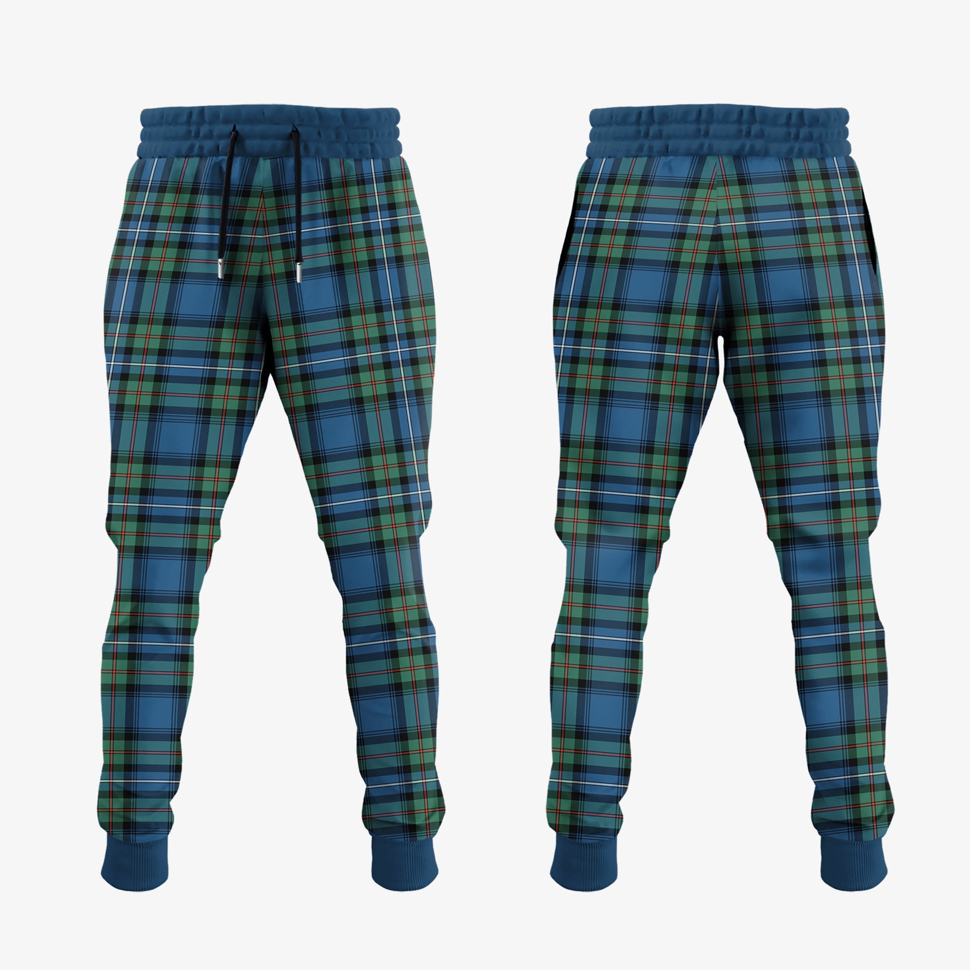 Robertson Hunting Ancient Tartan Crest Jogger Sweatpants