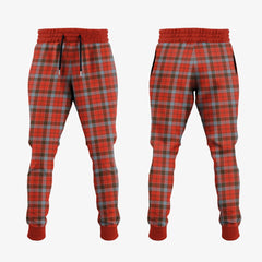 Robertson Weathered Tartan Crest Jogger Sweatpants