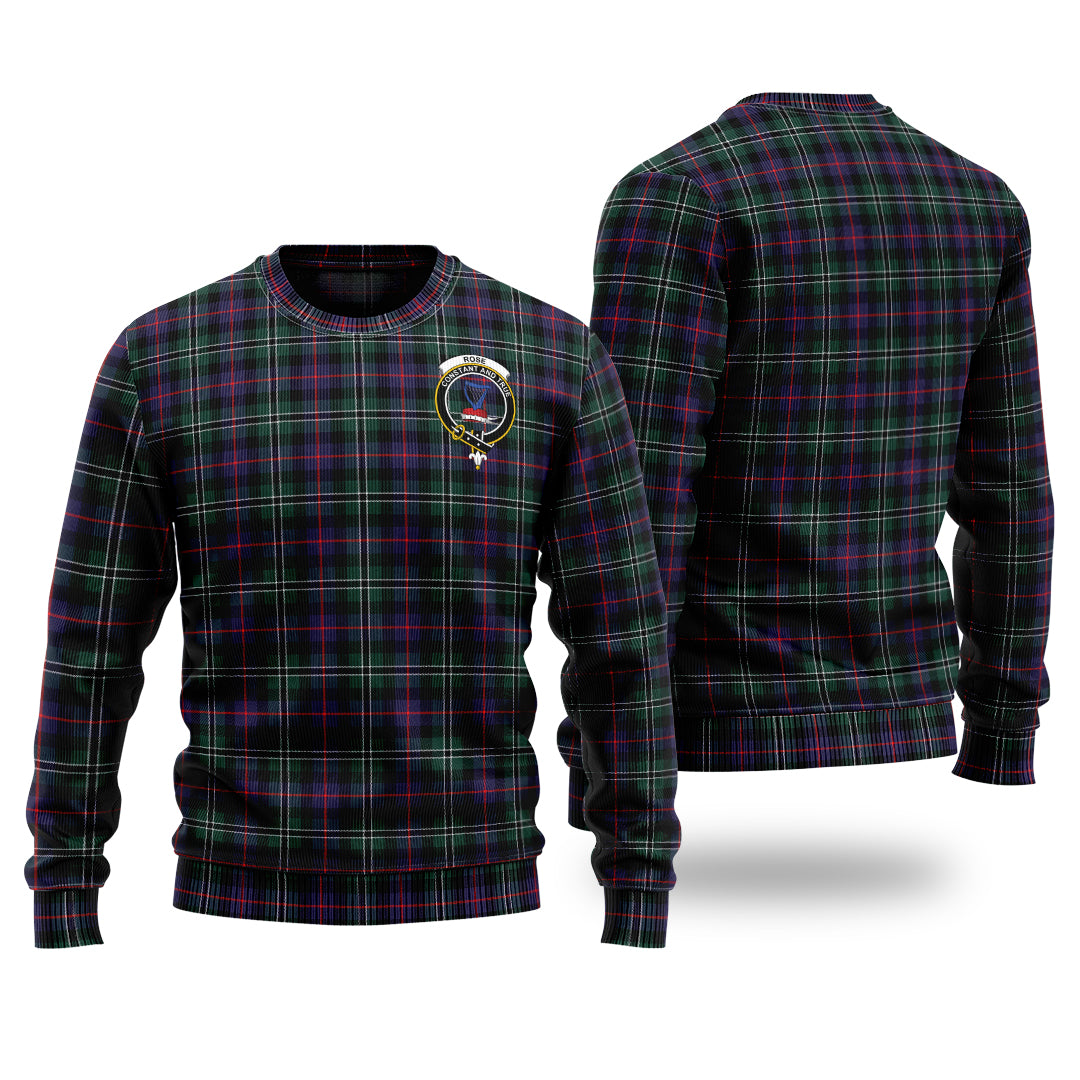 Rose Hunting Modern Tartan Sweater