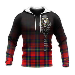 Ruthven Modern Tartan Hoodie - Alba Celtic Style