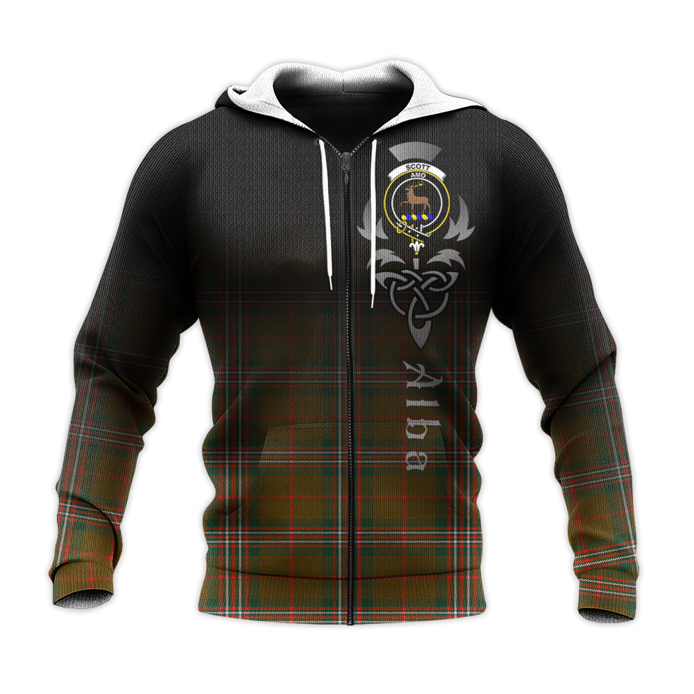 Scott Brown Modern Tartan Hoodie - Alba Celtic Style