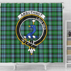 Arbuthnot Tartan Crest Shower Curtain