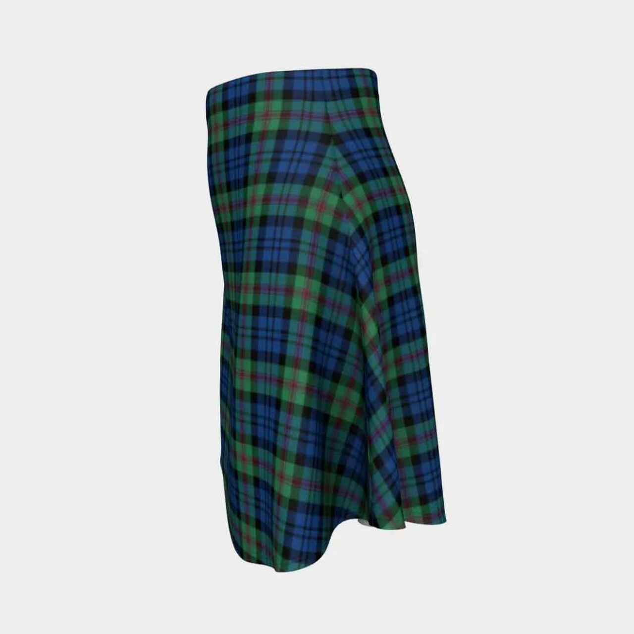 Baird Ancient Tartan Flared Skirt