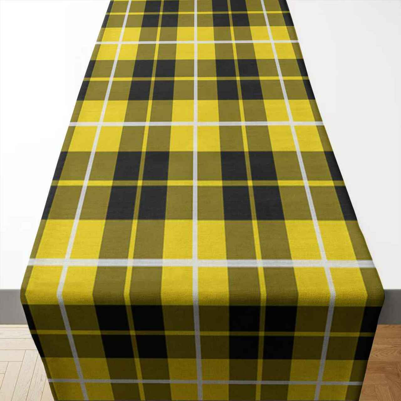 Barclay Dress Modern Tartan Table Runner - Cotton table runner