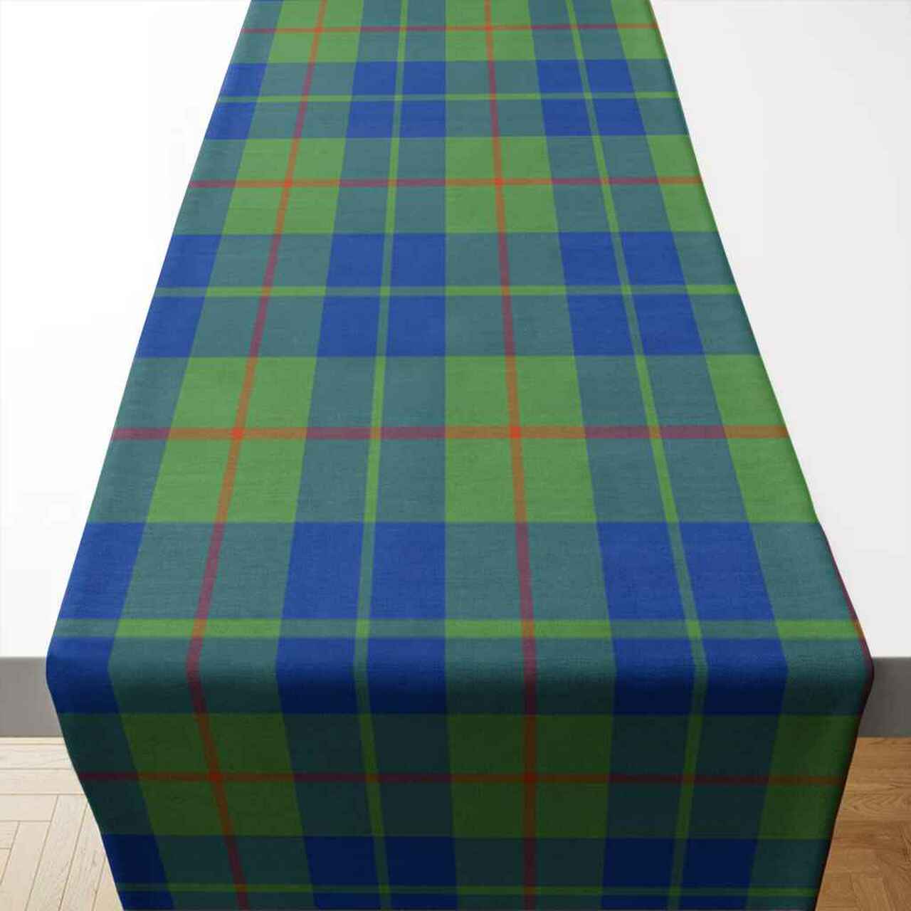 Barclay Hunting Ancient Tartan Table Runner - Cotton table runner