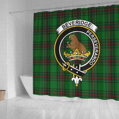 Beveridge Tartan Crest Shower Curtain