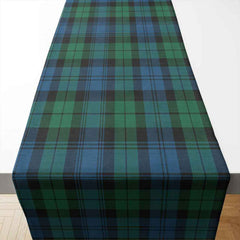 Blackwatch Ancient Tartan Table Runner - Cotton table runner