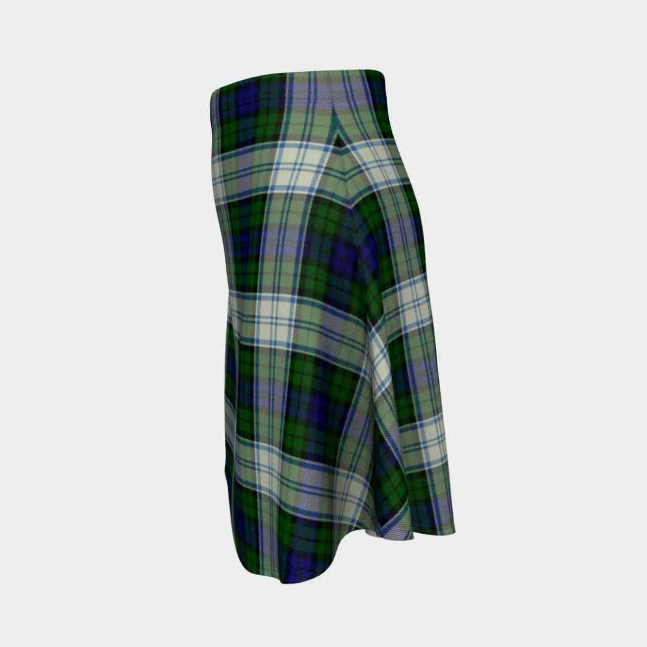 Blackwatch Dress Modern Tartan Flared Skirt