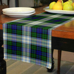 Blackwatch Dress Modern Tartan Table Runner - Cotton table runner