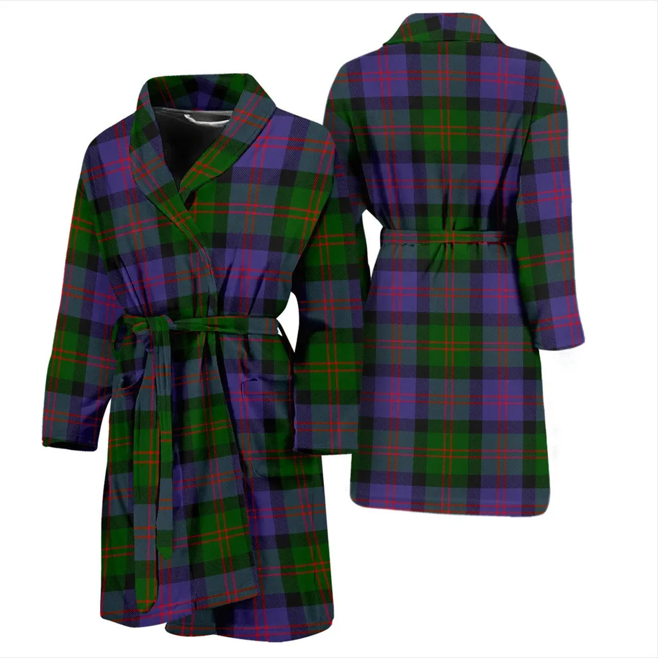 Blair Modern Tartan Bathrobe