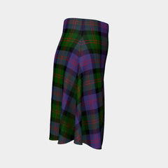 Blair Modern Tartan Flared Skirt