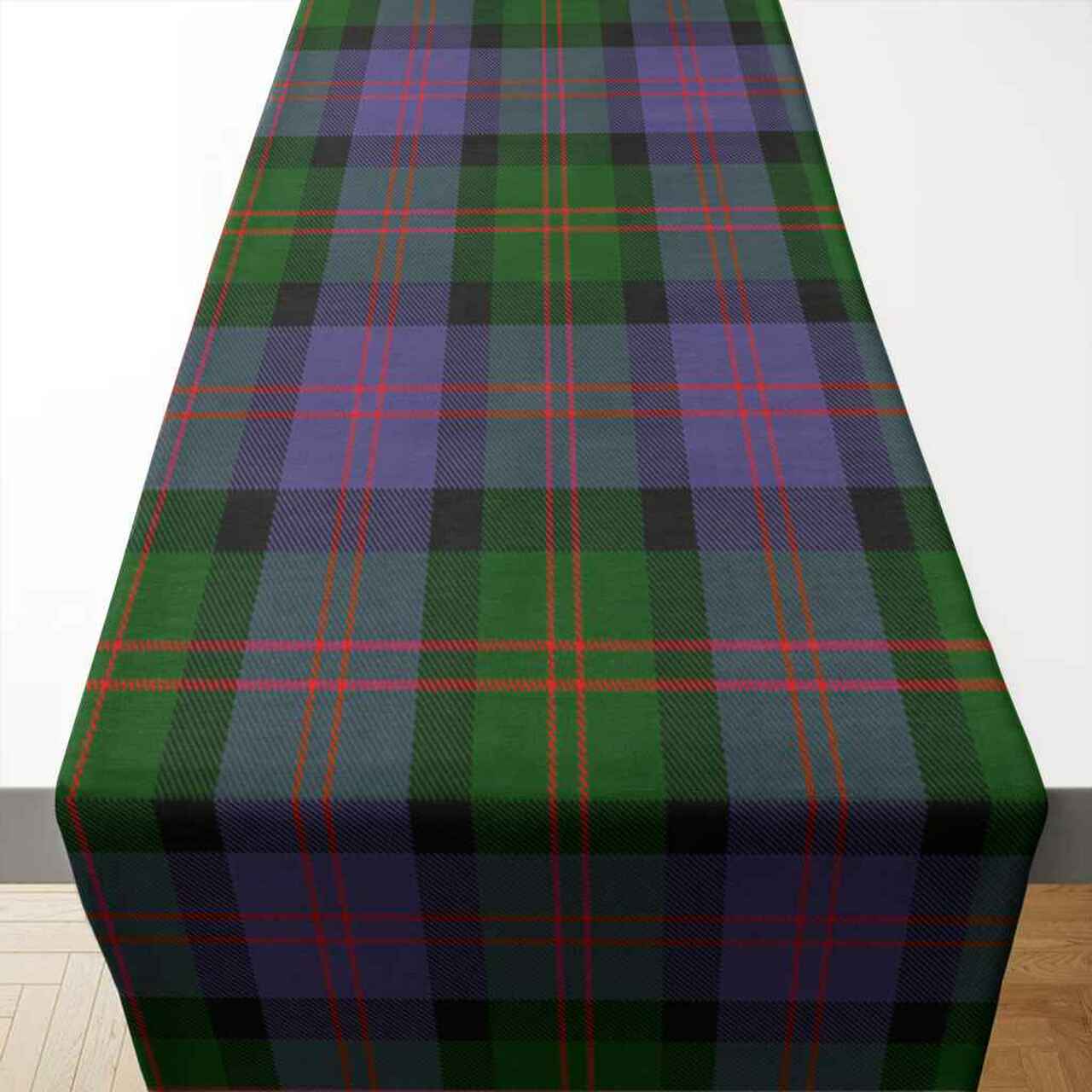 Blair Modern Tartan Table Runner - Cotton table runner