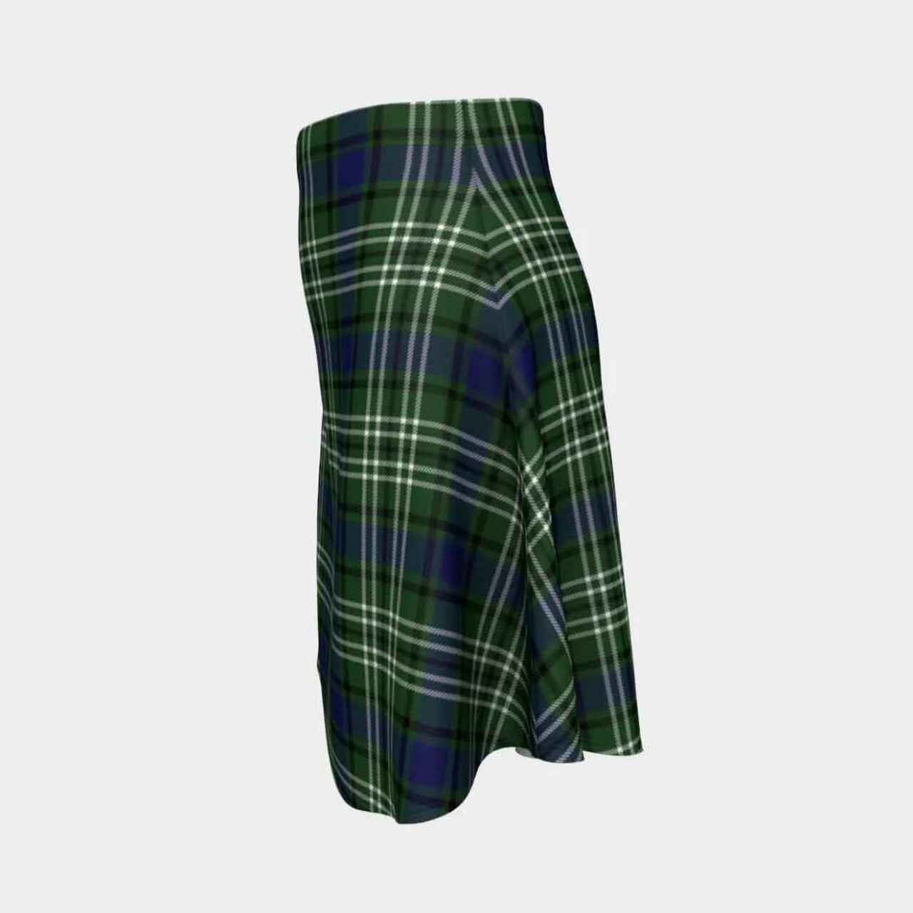 Blyth Tartan Flared Skirt