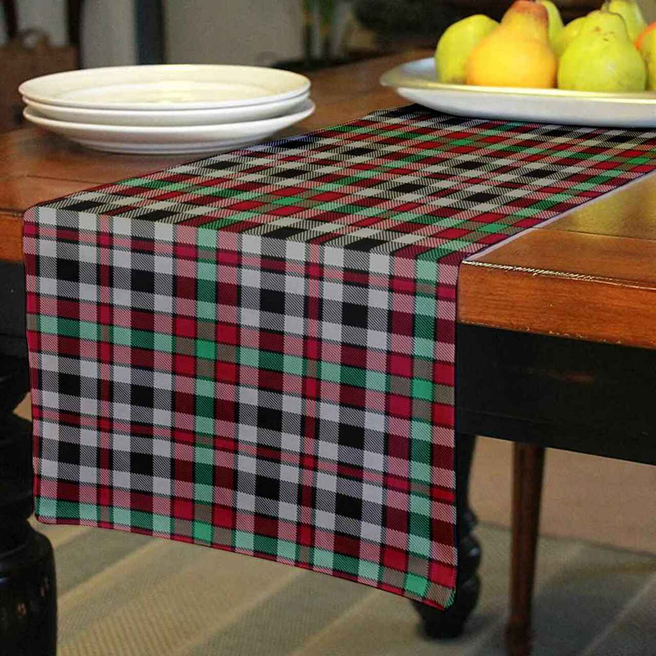 Borthwick Ancient Tartan Table Runner - Cotton table runner