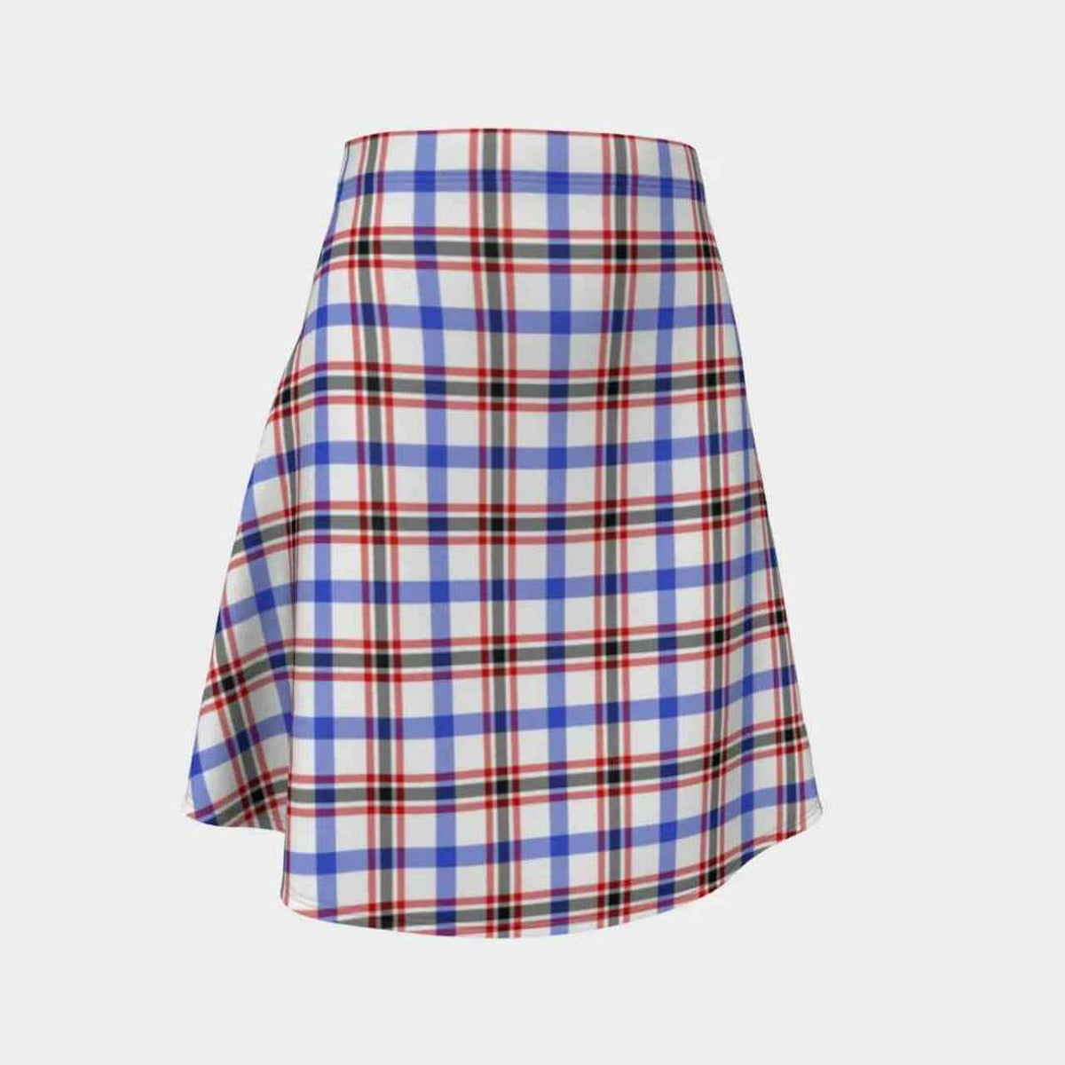 Boswell Modern Tartan Flared Skirt