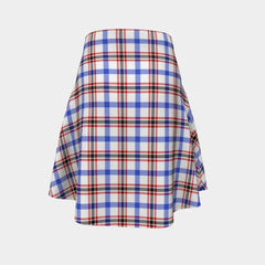 Boswell Modern Tartan Flared Skirt