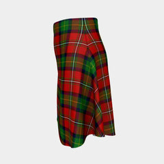 Boyd Modern Tartan Flared Skirt