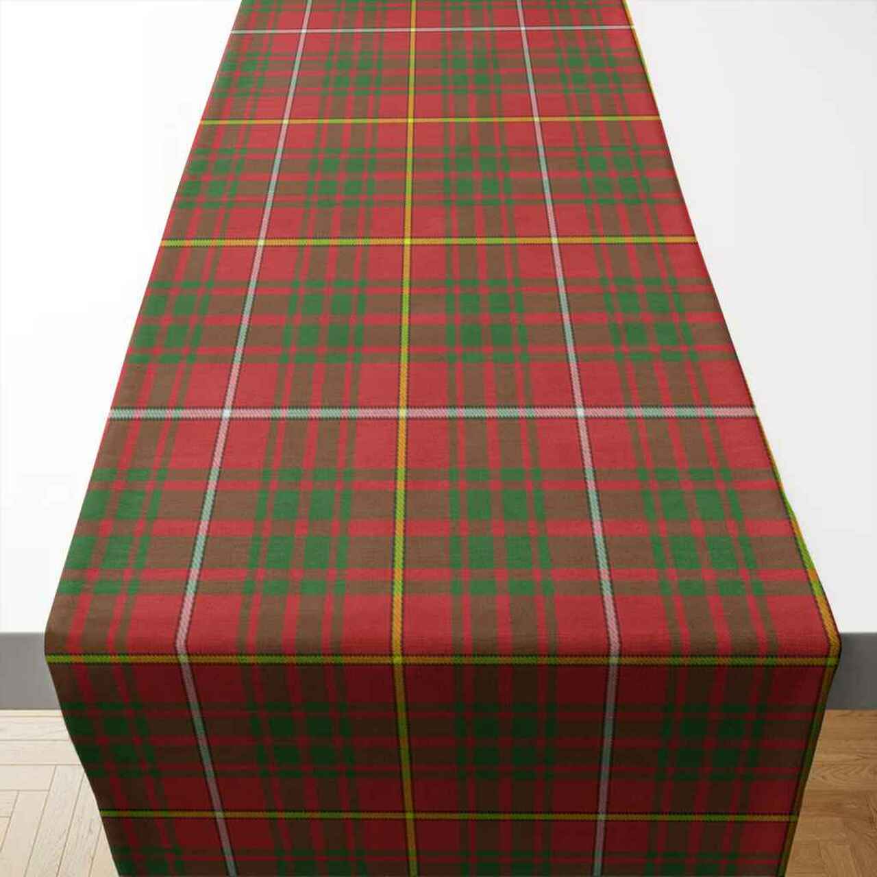 Bruce Modern Tartan Table Runner - Cotton table runner