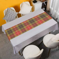 Buchanan Old Set Weathered Tartan Table Runner - Cotton table runner