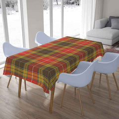 Buchanan Old Set Weathered Tartan Tablecloth